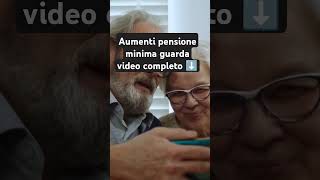 PENSIONE aumenti pensioni pensioniitalia inps pensionati news [upl. by Nera]