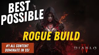 BEST And Most FUN Rogue Build in Diablo 4 Season 5  Oneshots EVERYTHING In The Game [upl. by Schrick]