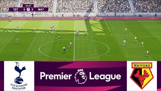 Tottenham v Watford Premier League 202122 PES 2021 [upl. by Atiuqan]