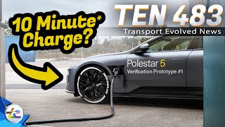 TEN Transport Evolved News Episode 483 Tesla Charging Team Fired Polestars 10minute Recharge [upl. by Adranoel]