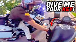 ANGRY COP STOPS BIKER  POLICE vs MOTORCYCLE 2024 [upl. by Katrinka114]