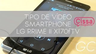 LG Prime II X170fTV  Review  Geek Center Brasil [upl. by Prendergast]