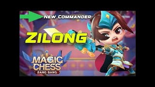 MAGIC CHESS NEW COMMANDER ZILONG T  MLBB MAGIC CHESS NEW COMMANDER ZILONG [upl. by Peggy721]