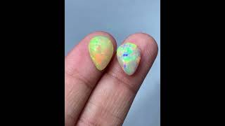 Natural Ethiopian Opal Cabochon [upl. by Anahcar]