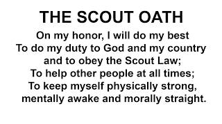 THE SCOUT LAW AND THE SCOUT OATH [upl. by Towney]