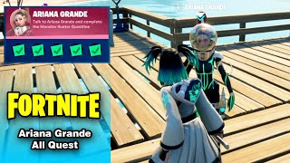 Ariana Grande All Quest in Fortnite Chapter 2 Season 8 [upl. by Leveridge]