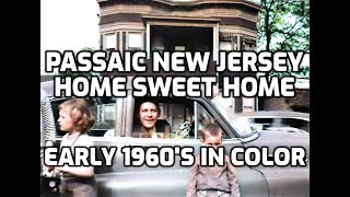 Passaic New Jersey Home Sweet Home 1960s Vintage Photographs [upl. by Nnoj]