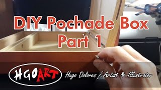 DIY Pochade Box  Making of part1 RampD [upl. by Nylehtak467]