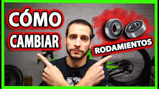 ⭕️ Cómo cambiar RODAMIENTOS buje MTB 🚲  EBIKE [upl. by Halli]