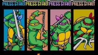 Teenage Mutant Ninja Turtles TMNT Theme amp Insert Coin Music [upl. by Dlorah712]