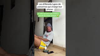 Les différents types de personnes qui charge leur phone🔥🤣🤣 humor comedy rubenprecieus [upl. by Enamrahc]