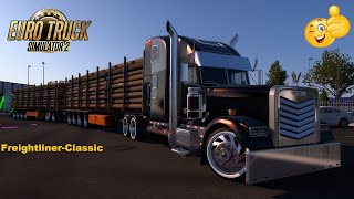 Euro Truck Simulator 2 2024 FreightLiner XL classic TOOOOP [upl. by Eilitan451]