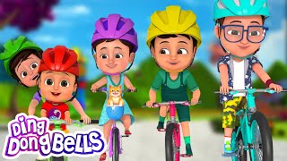 साइकिल मैरी सारारा  Cycle Mari Sarara  Cycle Hindi Rhyme for Kids  Ding Dong Bells [upl. by Kilroy]