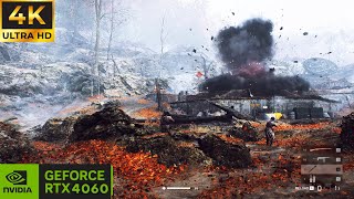 Battlefield V War Story Tirailleur 4K UHD 60FPS  Part 2 [upl. by Mosnar111]