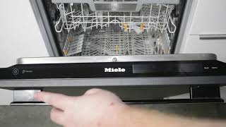 How to Quickly Set Up a Miele G 7000 Dishwasher Before Using for the First Time [upl. by Eltsryk]