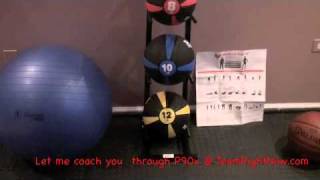 P90X Medicine Ball Review [upl. by Anomas]