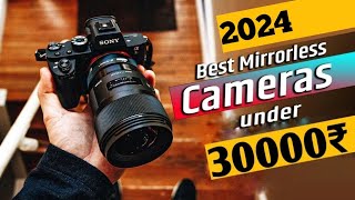 Top 3 Dslr And Mirrorless Camera Under 30000 In 2024⚡️⚡️⚡️  Best Budget Camera For Videos [upl. by Anitahs506]