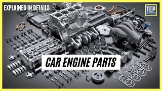 Car Engine Parts amp Their Functions Explained in Details  The Engineers Post [upl. by Benoite844]