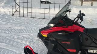 Skidoo Skandic WT 900 ACE 2022 trail grooming equipment update [upl. by Gabriela503]