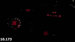 Honda Civic TypeR FN2 0200 acceleration [upl. by Allimac]