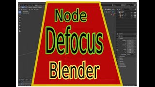 Blender Compositor Filter Defocus Node Baltimore [upl. by Binette20]