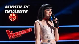 Raluca Moldoveanu  quotMotherquot  Audiții pe Nevăzute  Vocea României  Sezonul 12 [upl. by Kesia23]