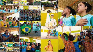 MOMENTO CÍVICO SERRA DOS AIMORÉS 2024 • educação brasil minasgerais [upl. by Pelpel]