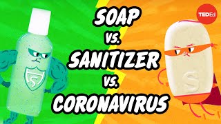 Which is better Soap or hand sanitizer  Alex Rosenthal and Pall Thordarson [upl. by Ibib67]