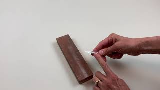 Paper Tip How to Sharpen an Exacto Blade [upl. by Yllib]