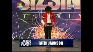 Fatih Jackson  Michael Jackson Dance  Part 1 Turkey Got Talent fatihjackson [upl. by Kcinimod]