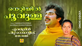 Nettiyil Poovulla  Manovathoorile Aayiram Shivaraathrikal Movie Song  Mammotty  Suhasini [upl. by Cynthea]