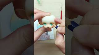 BJD Doll Repaint Tutorials Custom OOAK Dolls bjdfaceup kikagoods unboxing dollrepaint ooakdoll [upl. by Ima]