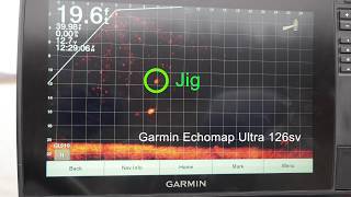 Garmin Echomap Ultra 126sv used with LVS32 and GLS10 Black Box [upl. by Schalles]