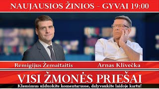 Visi Žmonės Priešai  GYVAI 20241104 [upl. by Gnil]