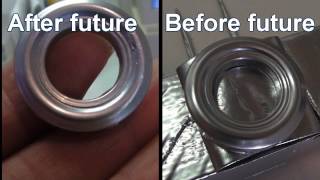 Sealing DupliColor Chrome with Future [upl. by Pansir]