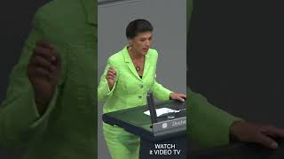 quotwer KEINEN Schutzstatus hat kann auch nicht im LAND bleibenquot Sahra Wagenknecht BSW shortvideo [upl. by Asert]