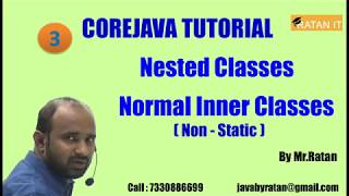 151 Inner Class in Java Tutorial [upl. by Lashoh]