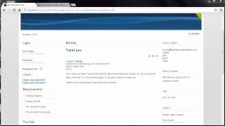 Joomla Hidden Menus [upl. by Schmidt242]