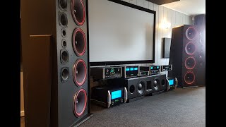 Cerwin Vega Dual 1515 with McIntosh MC 12 KW power amplifiers  part 2 [upl. by Bondon]