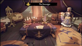 Made the most GOLD from this emissary  Sea of Thieves [upl. by Anisamot]