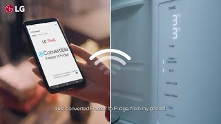 Experience the AllNew LG WiFi Convertible Refrigerator Range From Double Door to SidebySide [upl. by Ynahteb127]