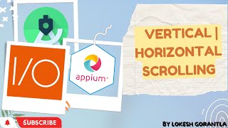 Part 14 Vertical Scrolling  Horizontal Scrolling With Appium 20 With WebDriverIO Javascript [upl. by Omlesna739]