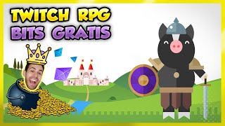 Twitch RPG 😜 Qué es y CÓMO REGISTRARSE para GANAR BITS GRATIS en ESPAÑOL 💰 [upl. by Dave]