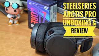 SteelSeries Arctis Pro Wireless unboxing and overview [upl. by Ellennej]