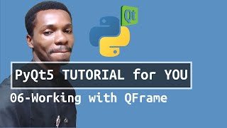 PyQt5 Tutorial 6  Working with QFrame [upl. by Spiegel]