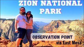 Zion National Park  Observation Point [upl. by Ecienal816]