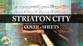 quotStriaton Cityquot from quotPokémon BWquot  Piano Cover  Sheets [upl. by Buchheim]