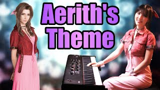 Aeriths Theme Piano Final Fantasy VII Remake by Mia Metz 4K [upl. by Janeta997]