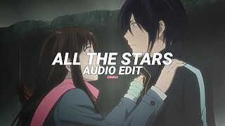 all the stars slowed to perfection  kendrick lamar sza edit audio [upl. by Adlen244]