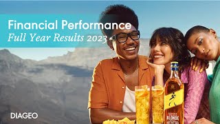 Full Year Results 2023 Investor Webcast  Diageo [upl. by Nyrak275]